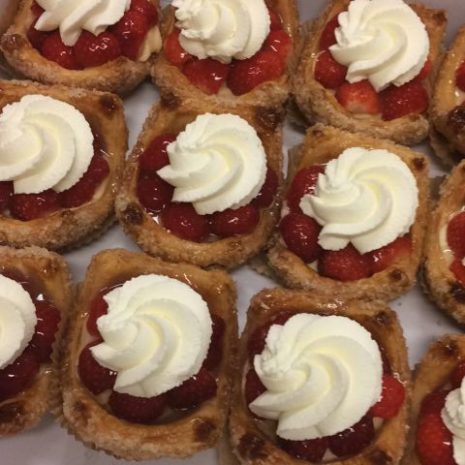 Bakkerij van eigen deeg - aardbeienschelp